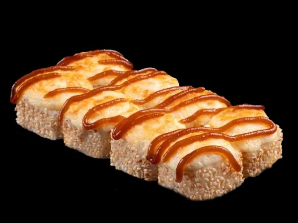 Запеченный с курицей