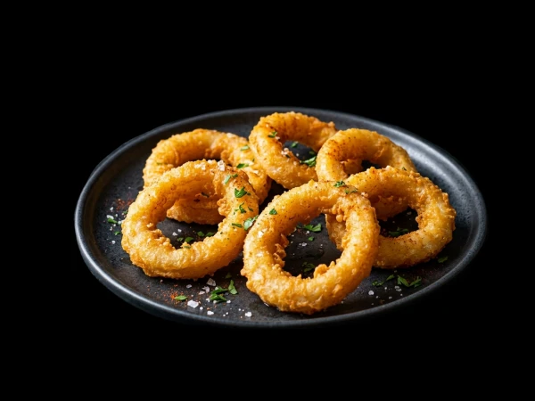 Кольца кальмара в кляре