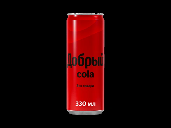 Напиток Добрый Cola без сахара 330 мл