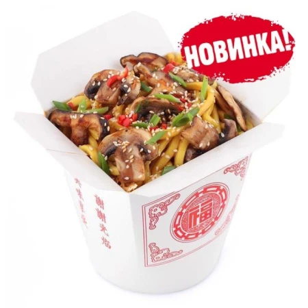 С курицей и грибами