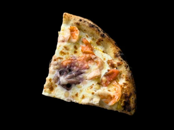 Пицца с морепродуктами 1 кусок