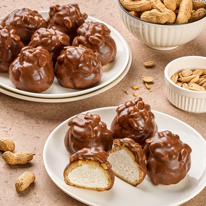 Профитроль «Сникерс»