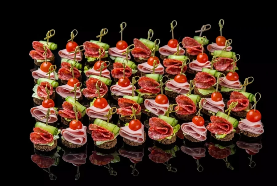 Дуэт канапе «Симфония вкусов», 40 шт