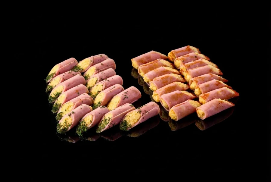 Ветчинные рулетики по-чешски, 30 шт