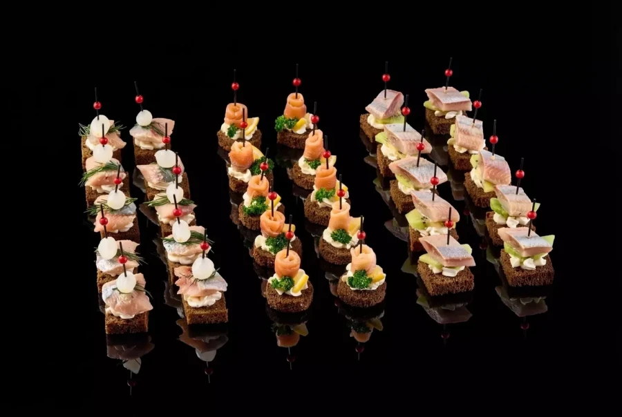 Набор рыбных канапе «Bastone di Pesce», 30 шт