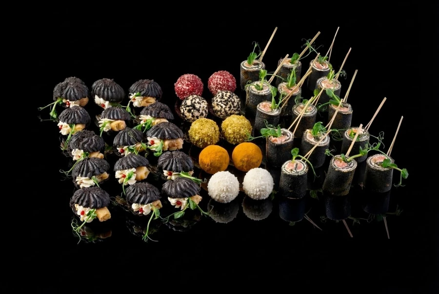 Сет канапе «Fish & Cheese», 40 шт