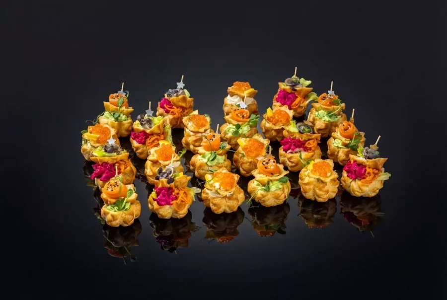 Морской сет профитролей, 21 шт