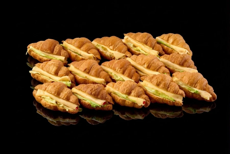 Круассаны с сыром, 15 шт