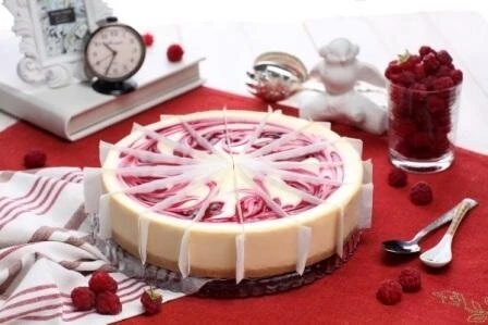Чизкейк «New-York с малиной»