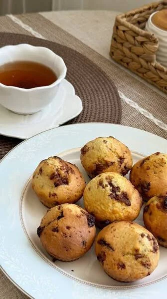 Маффин ванильный с шоколадной крошкой