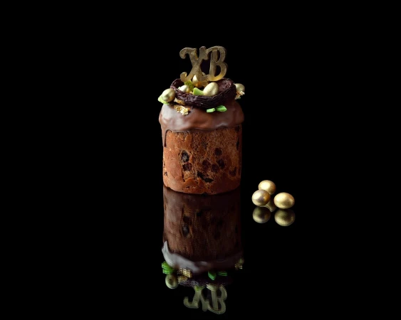 Пасхальный шоколадный кулич, 380 гр.
