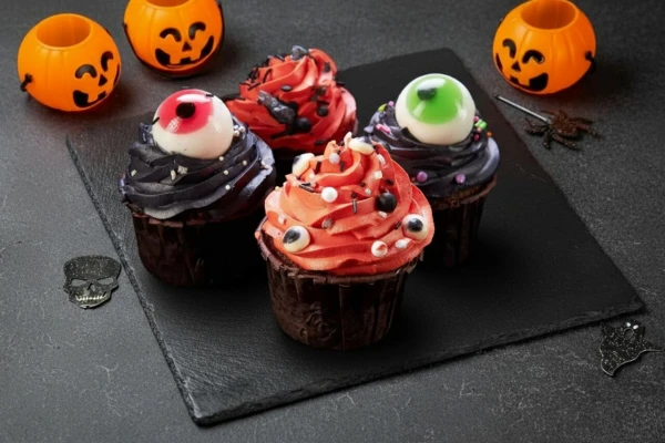 Набор капкейков «Sweet Halloween», 4 шт