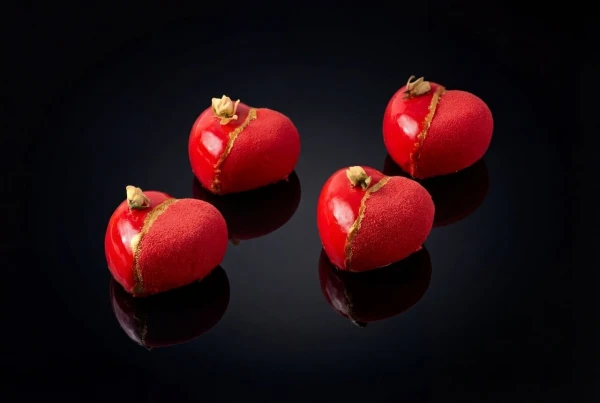 Набор муссовых пирожных «L`amour», 4 шт