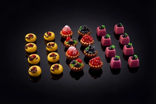 Набор пирожных «Berry pleasure», 24 шт