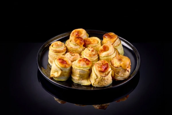 Куриные рулетики в цукини, 750 гр.