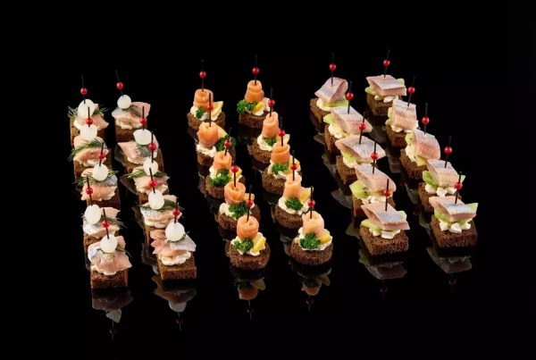 Набор рыбных канапе «Bastone di Pesce», 30 шт