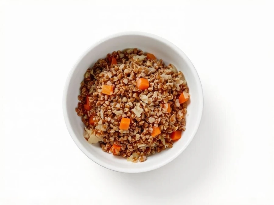 Гречневая каша с овощами