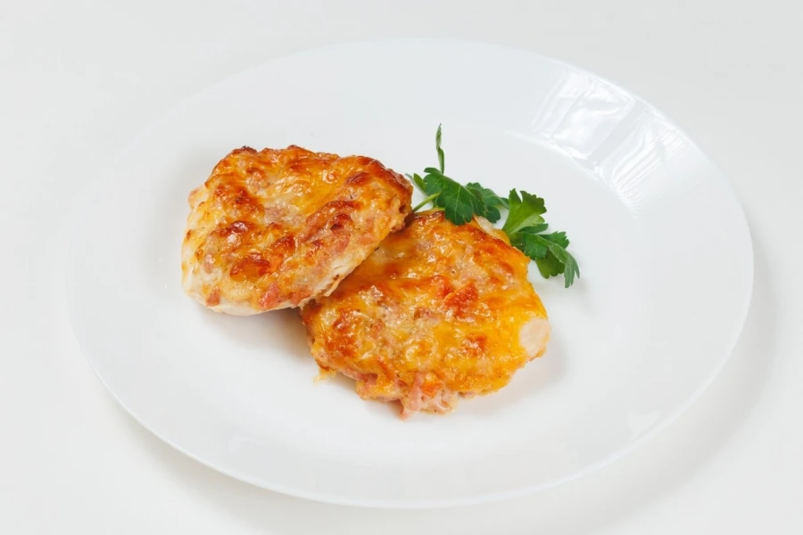 Куриное филе с ветчиной и сыром