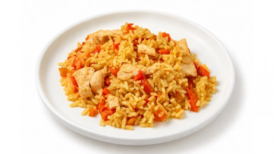 Плов с куриным филе