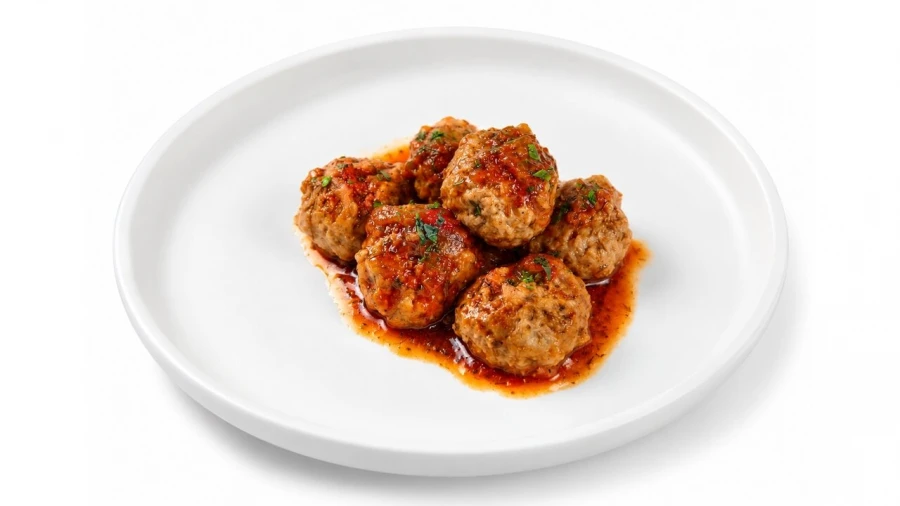 Мясные фрикадельки с соусом