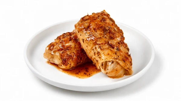 Голубцы с мясом и рисом в соусе