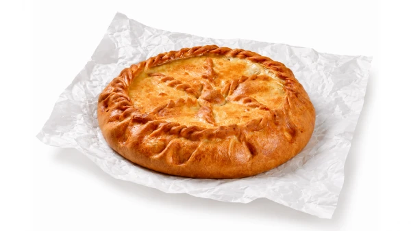 Пирог с курицей и грибами