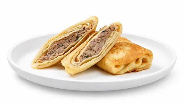 Блины мясные с рисом