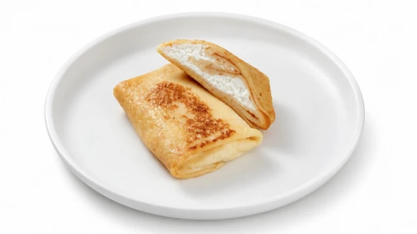Блины с творожным продуктом
