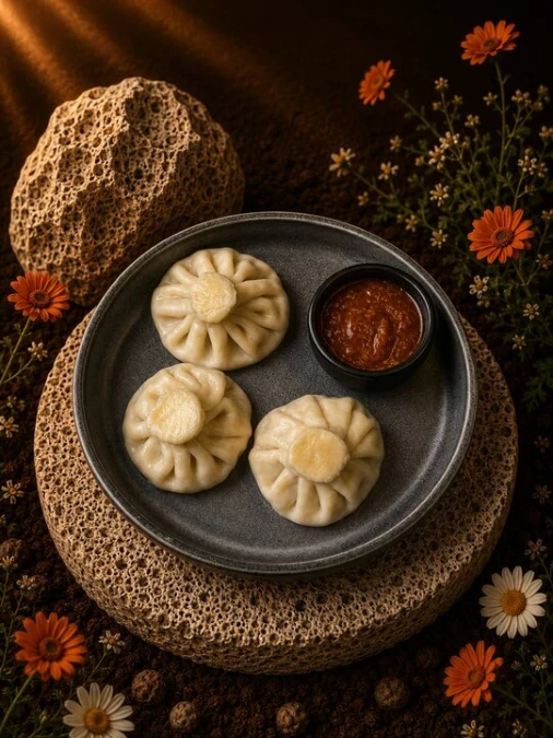 Хинкали с говядиной и бараниной 3 шт