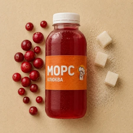 Морс клюква 0,3