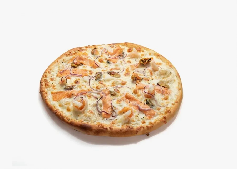 Пицца с морепродуктами