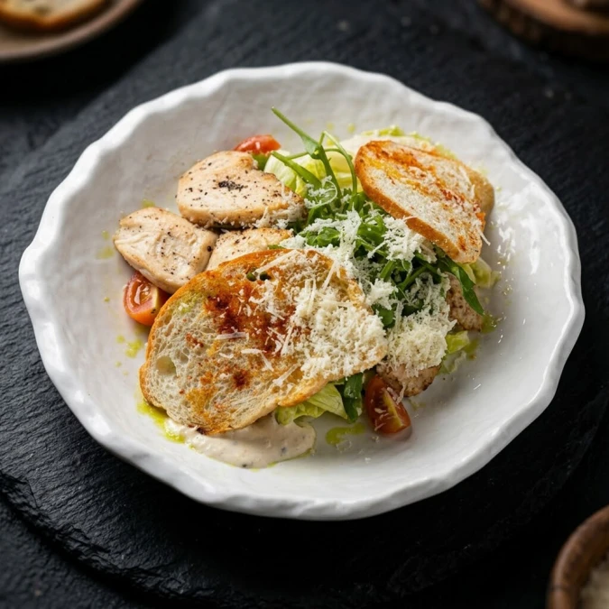 Цезарь с курицей