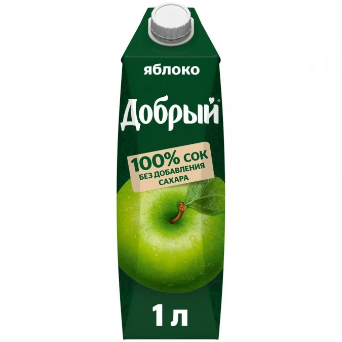 Сок Яблочный 1л