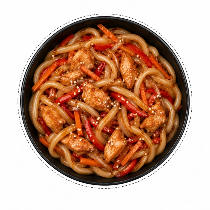 С Курочкой и Овощами