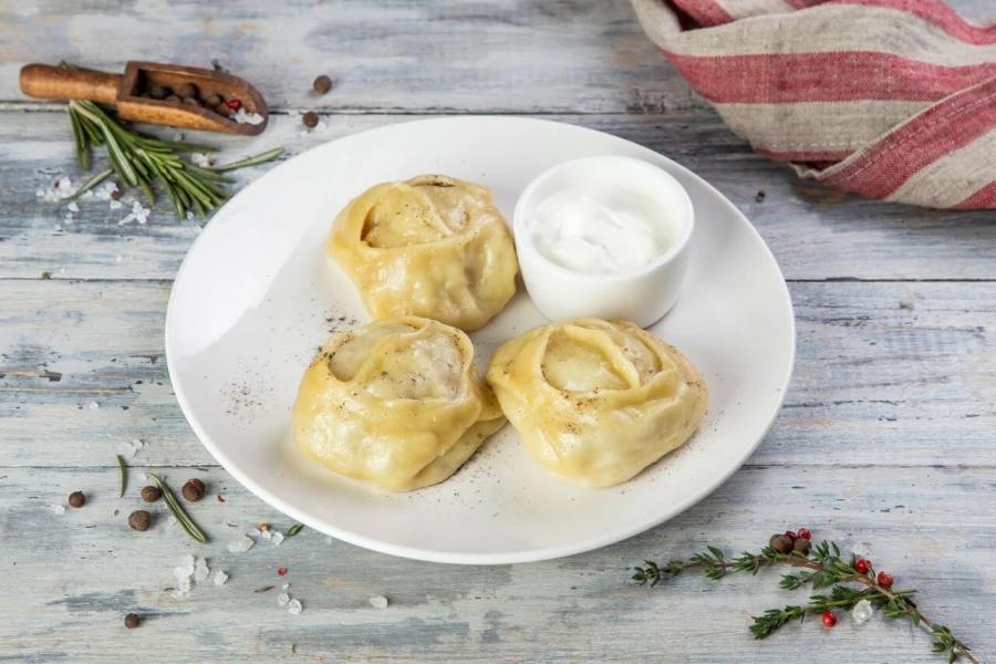 Манты классические рубленые