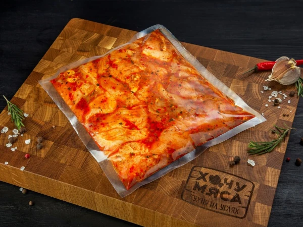 Шашлык маринованный из филе индейки