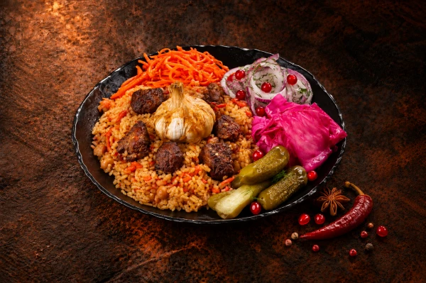 Плов с говядиной