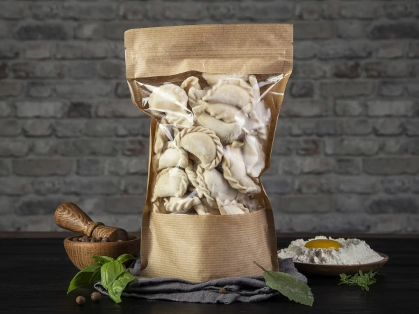 Вареники с вареным картофелем и грибами 