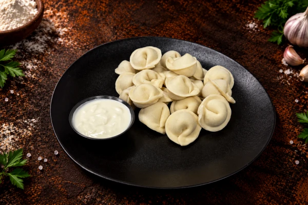 Пельмени с курицей 
