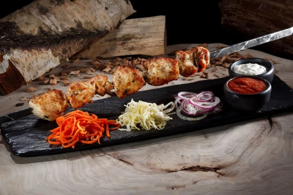 Шашлык из куриной грудки
