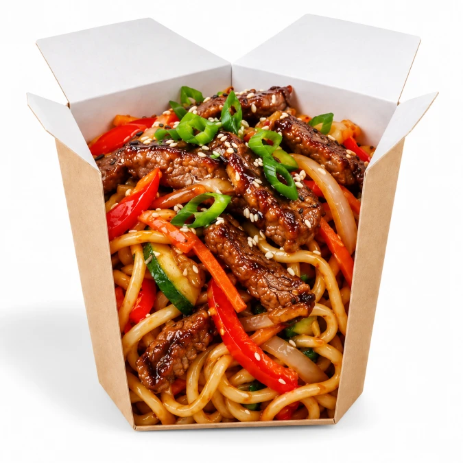 Wok говядина