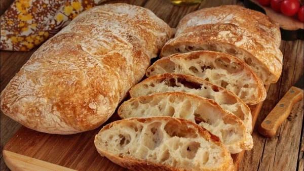 Чиабатта пшеничная со сливочным маслом