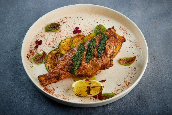 Рыба "Окунь гриль"