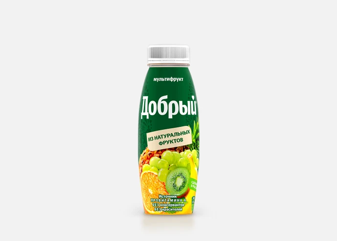 Сок Добрый Мультифруктовый 0.3л
