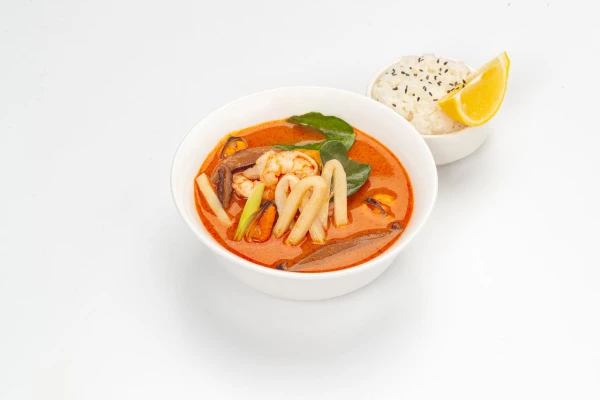 Суп том-ям с креветкой