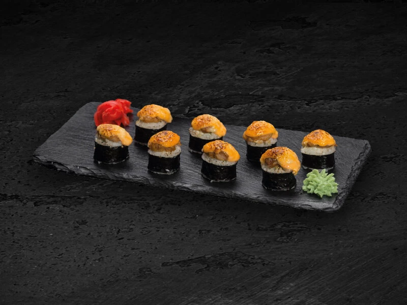 Запеченный с курицей