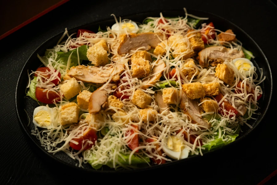 Салат "Цезарь" с курицей