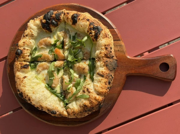 С креветкой и сливочным васаби