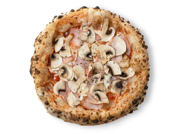 С беконом и шампиньонами