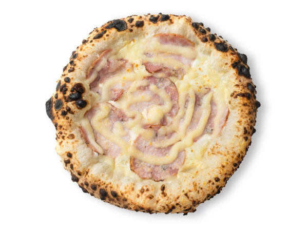 Фьокка с ветчиной и картофельным кремом